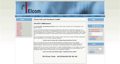 Desktop Screenshot of elcom-computer.de