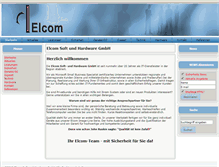 Tablet Screenshot of elcom-computer.de